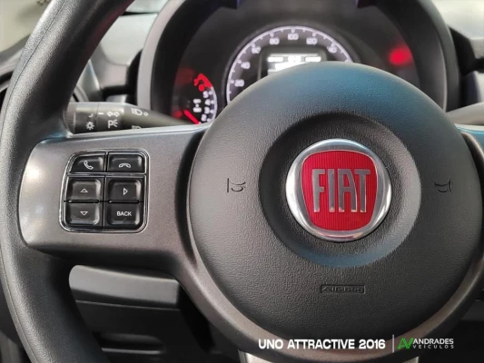 Foto 3: Fiat Uno Attractive 1.0 2016  Foto 3: Fiat Uno Attractive 1.0 2016