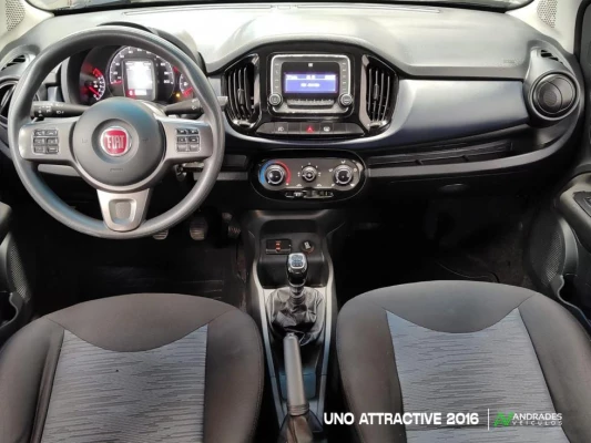 Foto 6: Fiat Uno Attractive 1.0 2016  Foto 6: Fiat Uno Attractive 1.0 2016